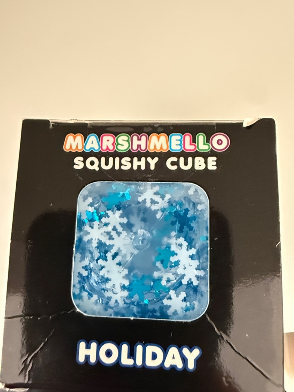 Marshmallow squishy cube snowflake brand new - Picture 4 of 4